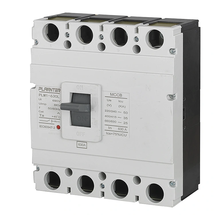 630A AC మాగ్నెటిక్ ట్రిప్ సర్క్యూట్ బ్రేకర్